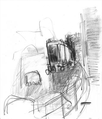 Voyagage of the Dustbin Lorry Drawing1