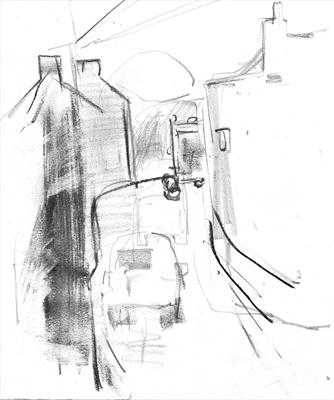 Voyagage of the Dustbin Lorry Drawing 2