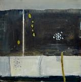 Ruisseau, pierre, béton by Jeremy Scrine, Painting, Oil on canvas