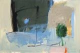 Uncertain landscape 3 by Jeremy Scrine, Painting, Oil on canvas