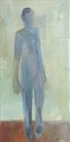 Walking Man by Jeremy Scrine, Painting, Oil on canvas