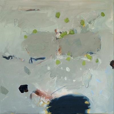Soft Grey by Jeremy Scrine - Painting  Oil on canvas